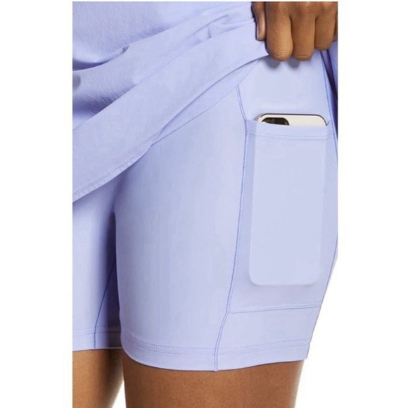 Outdoor Voices The Exercise Dress Sz L Purple Skort Gym Gorpcore Pickleball EUC - Picture 3 of 11